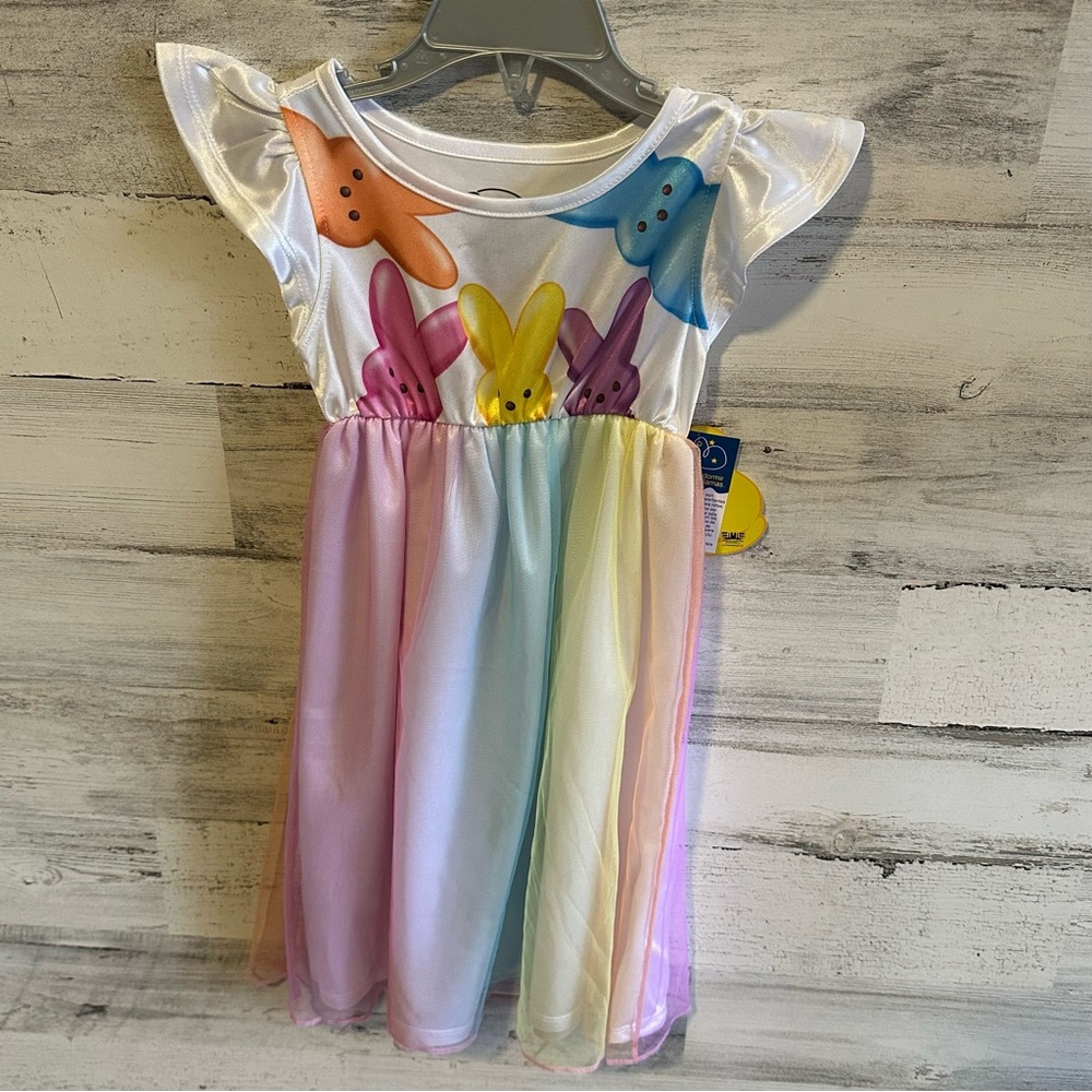 Easter Peeps Toddler Girls Nightshirt Size 2T NEW